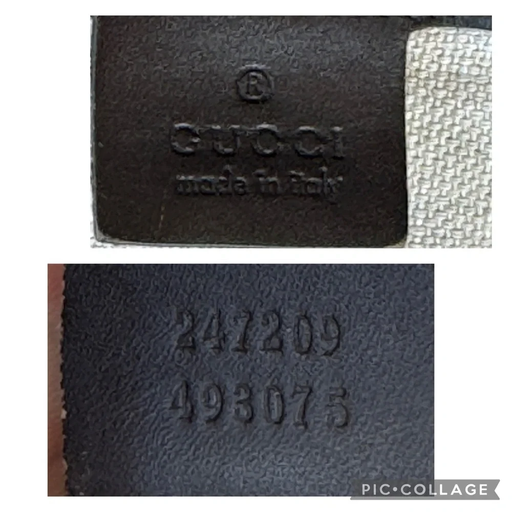 Summer Must Have Auth Gucci Canvas & Leather Tote - Picture 4 of 17